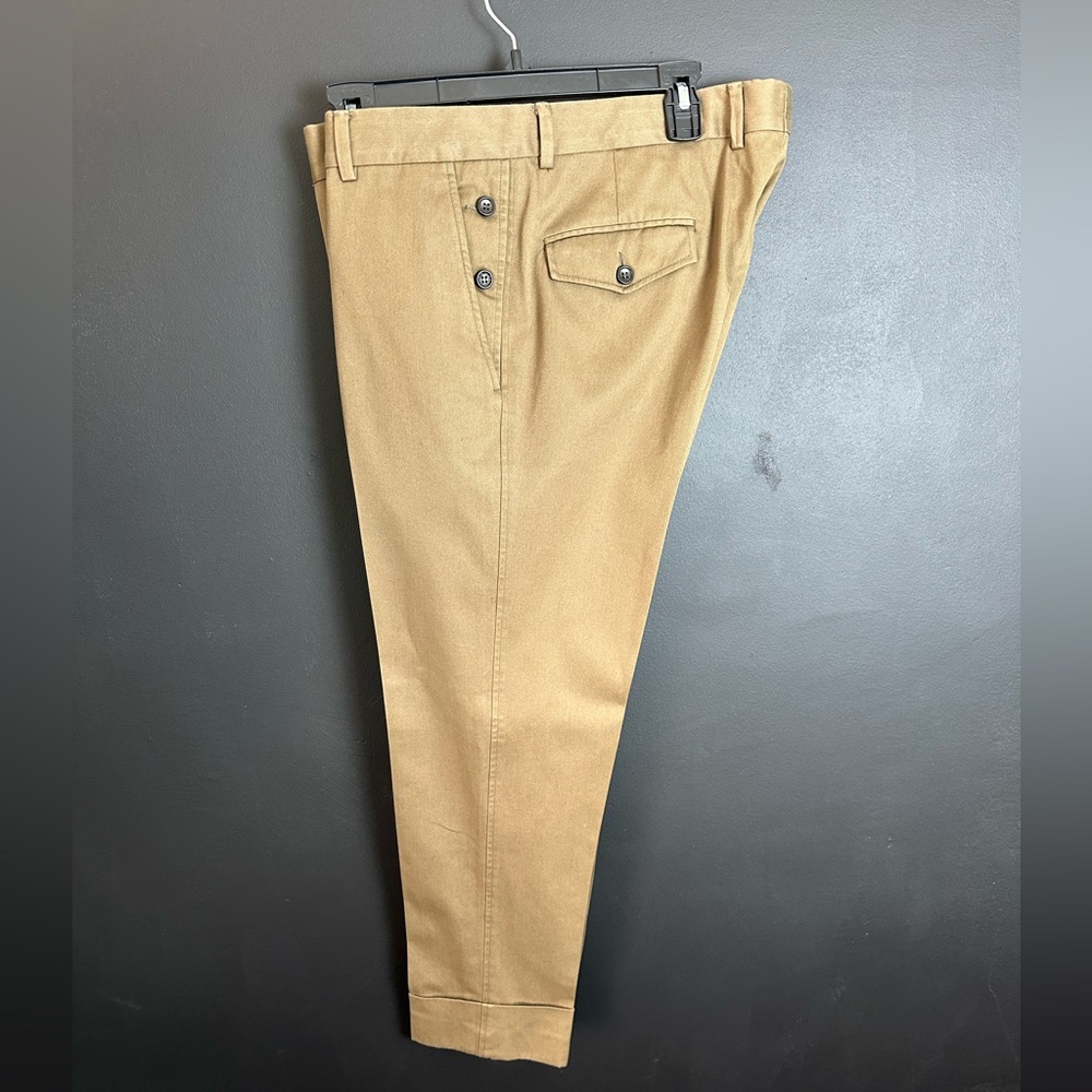Khaki Gucci slacks